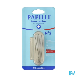 Papilli brossette n2 bte 10 - La Grande Pharmacie
