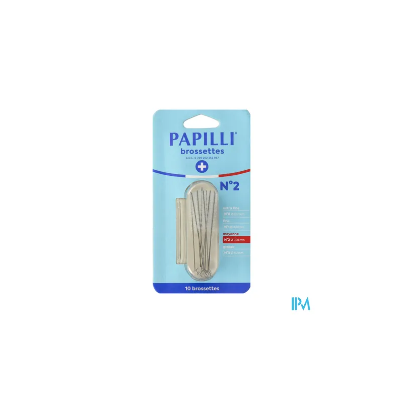 Papilli brossette n2 bte 10 - La Grande Pharmacie