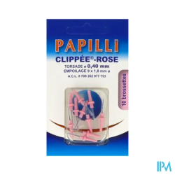 Papilli clippee br rose1 8mm 10 - La Grande Pharmacie