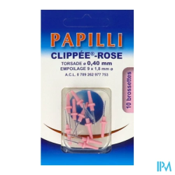 Papilli clippee br rose1 8mm 10 - La Grande Pharmacie