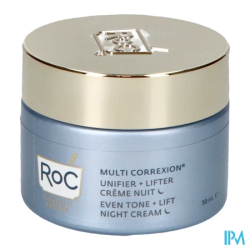 Roc multi correx unif cr nuit 50ml - La Grande Pharmacie