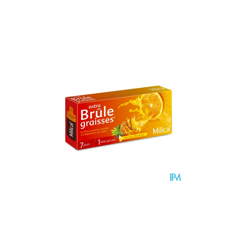 Milical extra ananas 10ml x7 - La Grande Pharmacie