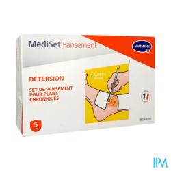 Mediset pansement detersion x5 - La Grande Pharmacie