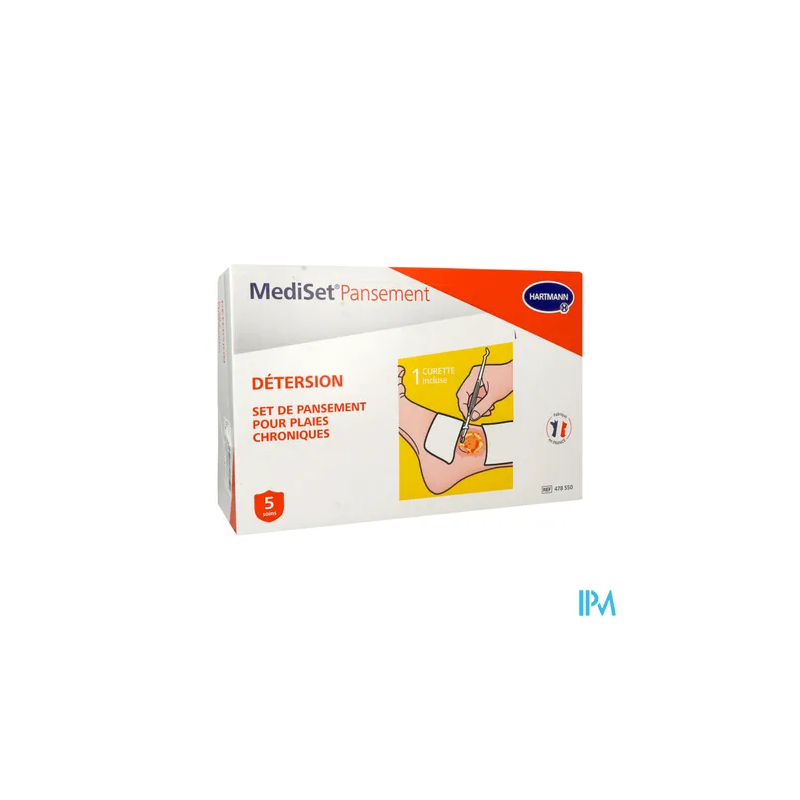 Mediset pansement detersion x5 - La Grande Pharmacie