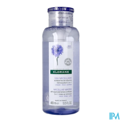 Klorane eau micel bleuet 400ml - La Grande Pharmacie