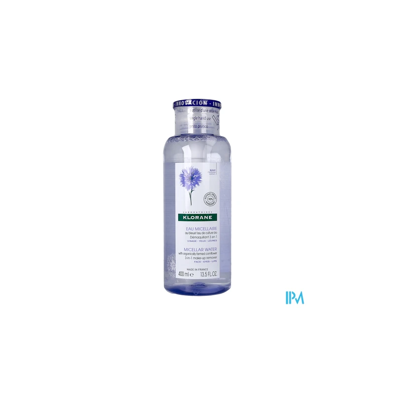 Klorane eau micel bleuet 400ml - La Grande Pharmacie