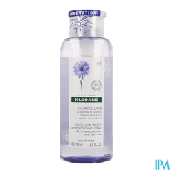 Klorane eau micel bleuet 400ml - La Grande Pharmacie