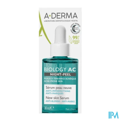A derma biology ac night peel 30ml - La Grande Pharmacie