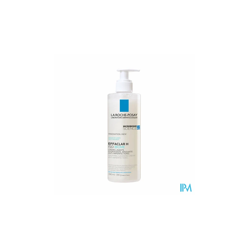 Effaclar h iso biome cr lav 390ml - La Grande Pharmacie