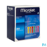 MICROLET LANCETTE COLORE 200