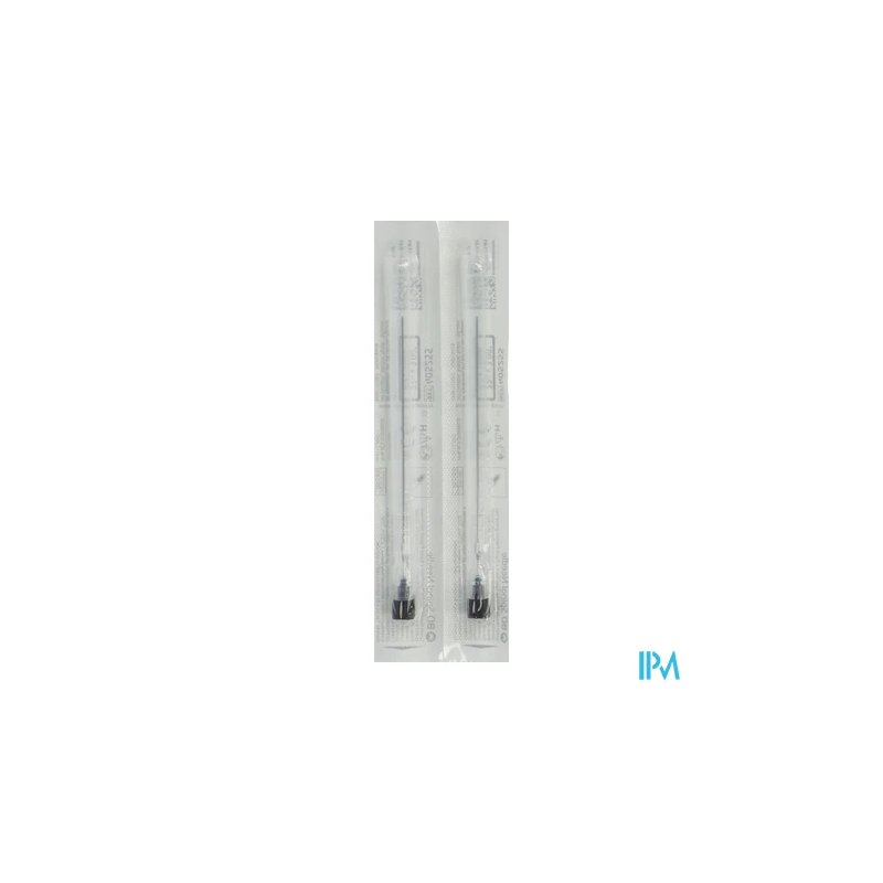 AIG BD SPINAL 75MM 7/10 NOIR 22G