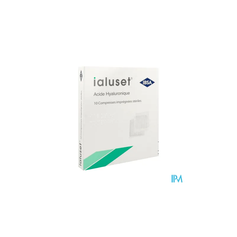 IALUSET COMPRESSE IMPREGNEE 10