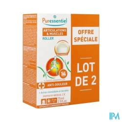 PURESSENTIEL ROLLER ARTICUL75ML X2