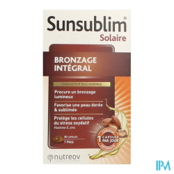 SUNSUBL BRONZ INTEGR CAPS30