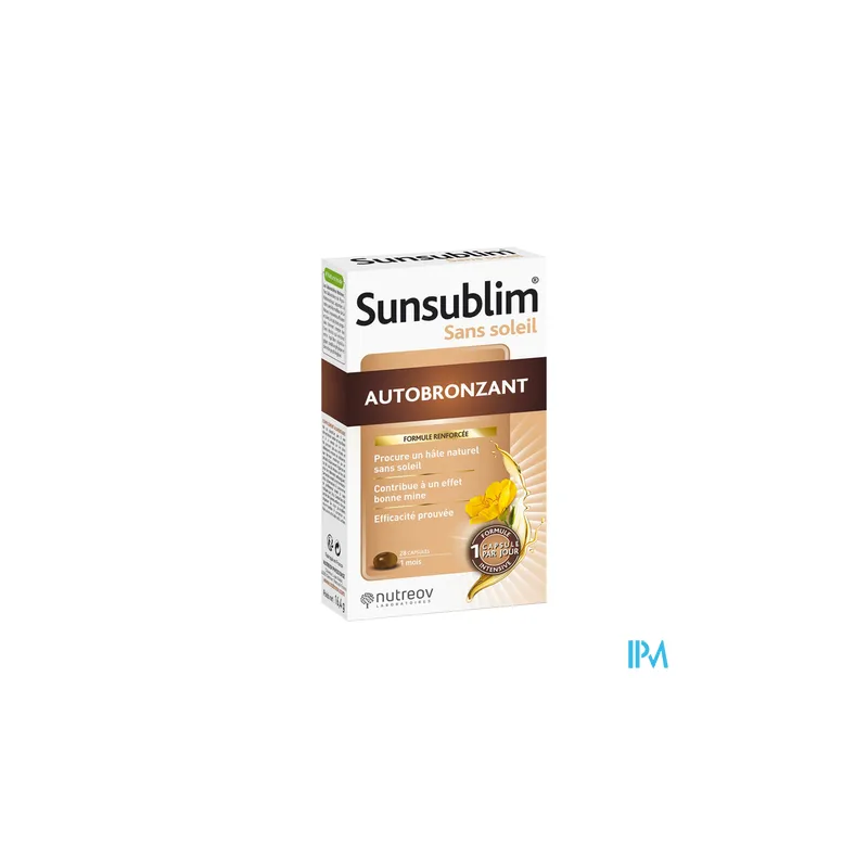 SUNSUBLIM AUTOBRONZ ULTRA CAPS 28