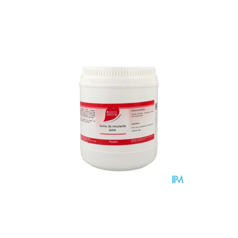 MOUTARDE JAUNE FARINE IPHYM 250G