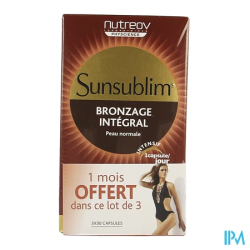 SUNSUBL BRONZ INTEGR CAPS30 X3