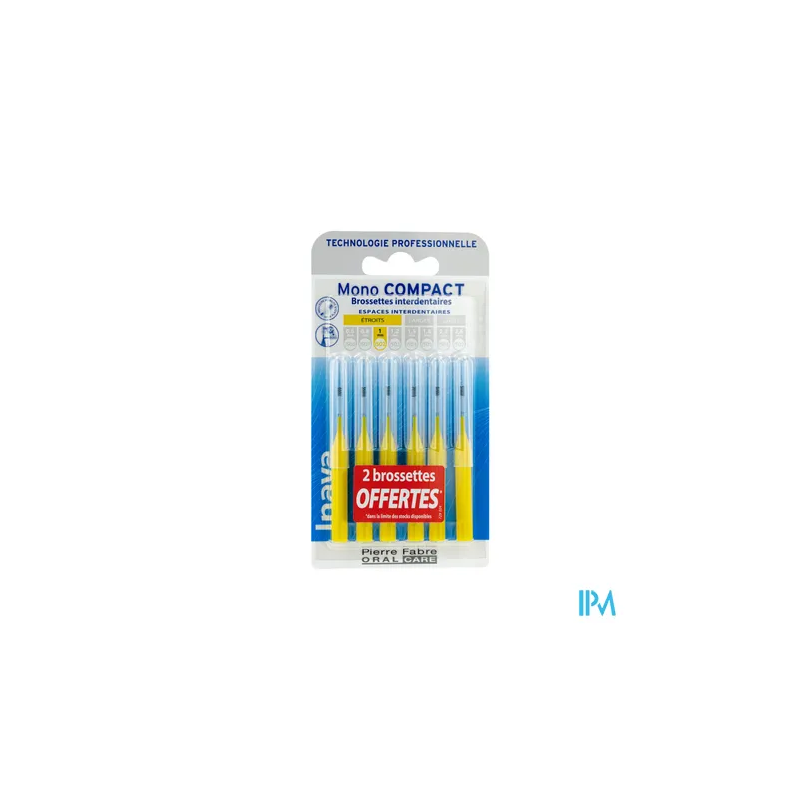 INAVA BROSSETT MONO COMP JAUNE 4+2