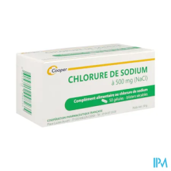 COOPER CHLORURE SODIUM 500MGGELU50