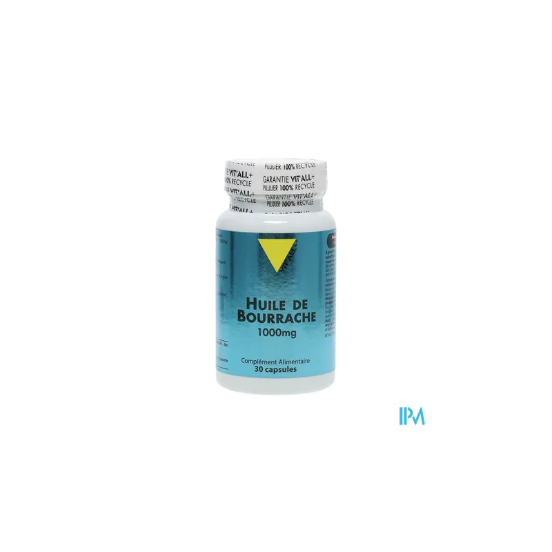 VIT ALL+ HLE BOURRACH1000MG CAPS30