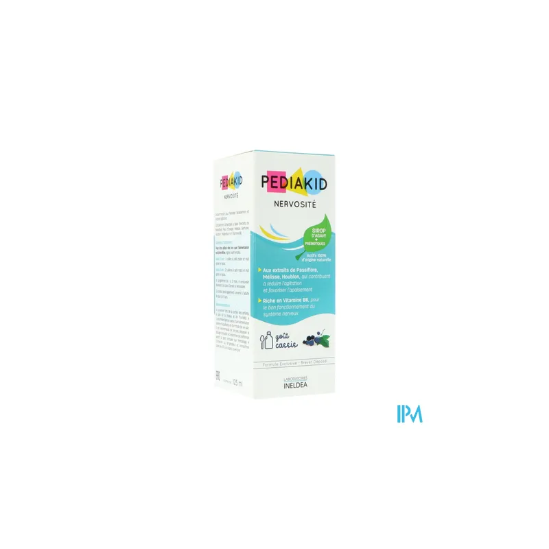 PEDIAKID NERVOSITE CASSIS SP 125ML
