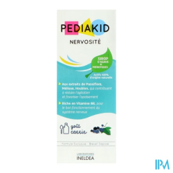 PEDIAKID NERVOSITE CASSIS SP 125ML