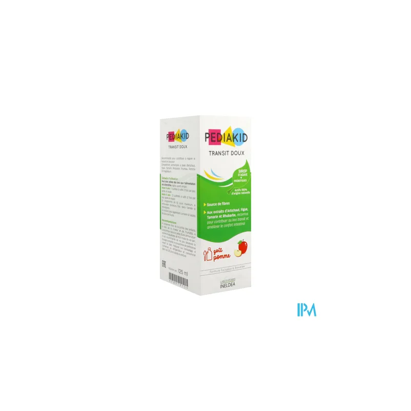 PEDIAKID TRANSIT DOUX POMM SP125ML