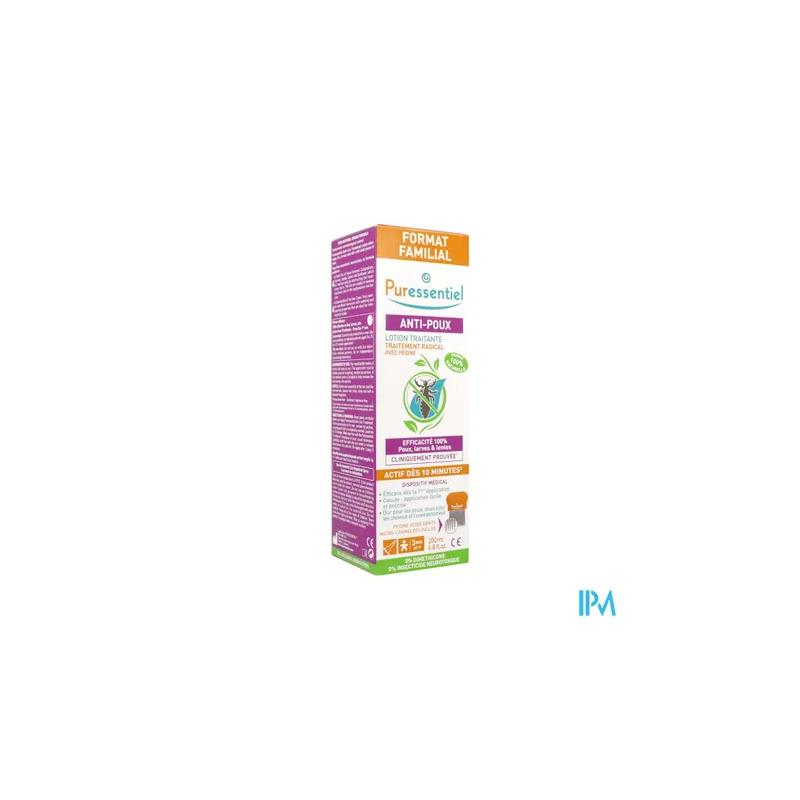 PURESSENTIEL LOT A/POUX200ML+PEIGN