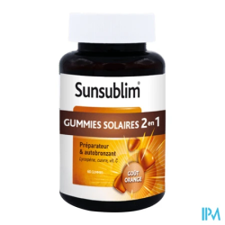 SUNSUBLIM SOLAIRE 2EN1 GUMMIES 60