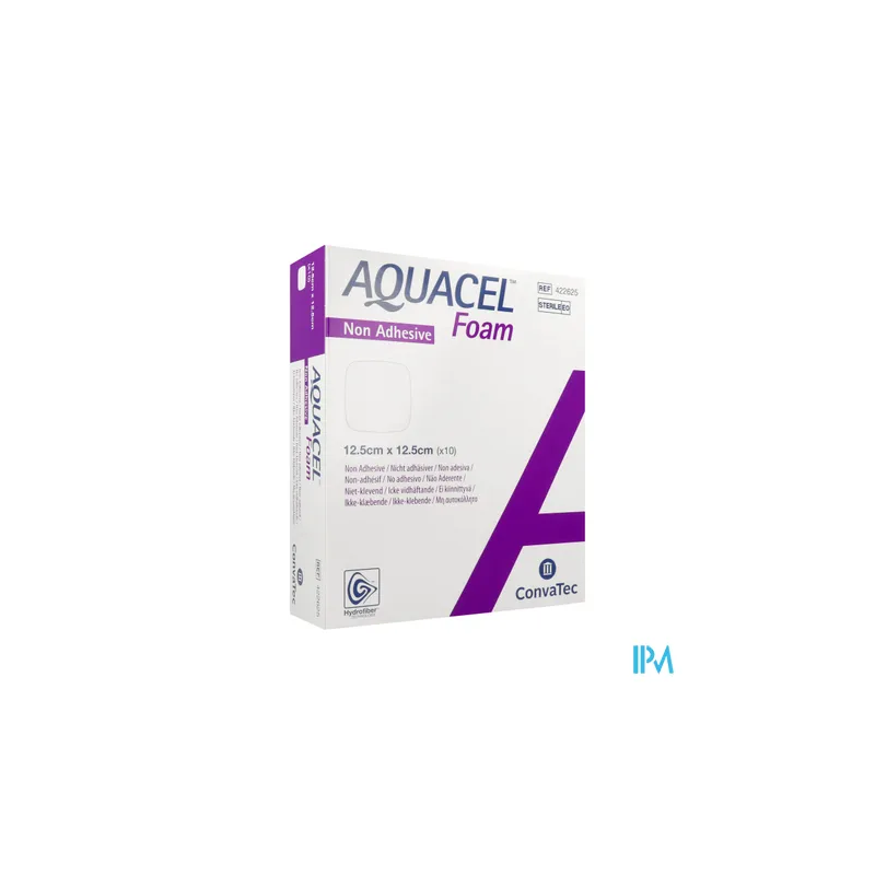 AQUACEL FOAM N/ADH 12,5X12,5CM 10