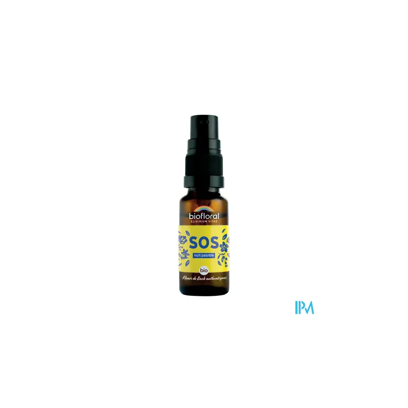 BIOFLORAL SOS NUIT PAISIBL SPR20ML