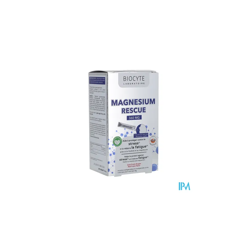 BIOCYTE MAGNES RESCUE 360MG SACH14