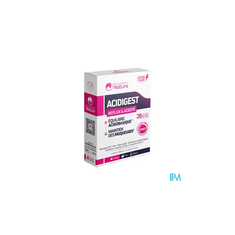 PRESCRIPTION NAT ACIDIGEST GELUL15