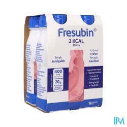 Fresubin 2kcal d fraise 4x200ml - La Grande Pharmacie