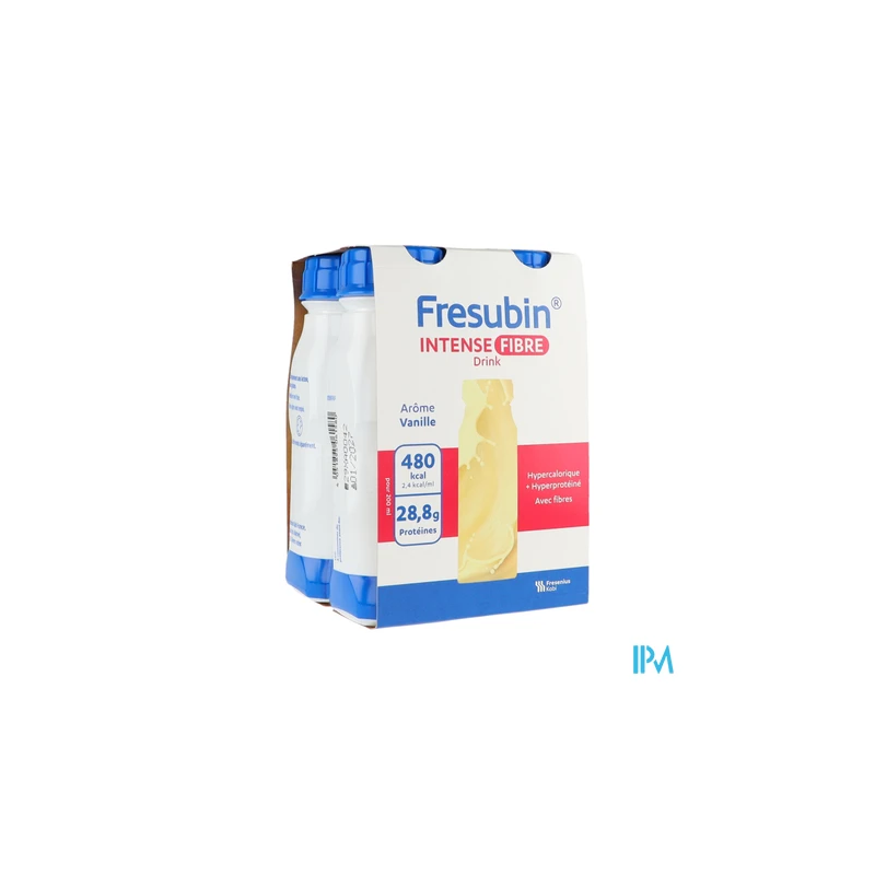 FRESUBIN INTENS FIBRE VANIL4X200ML