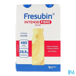 FRESUBIN INTENS FIBRE VANIL4X200ML