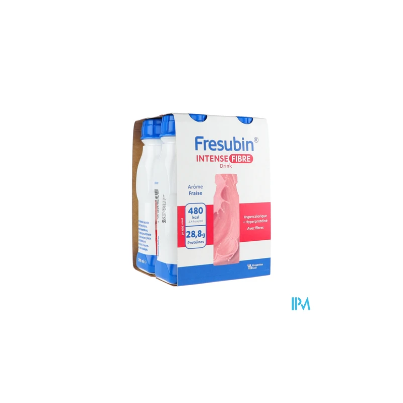 FRESUBIN INTENS FIBRE FRAIS4X200ML