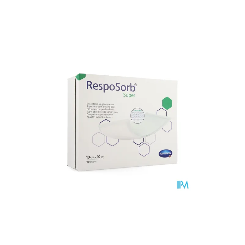 RESPOSORB PANS SUPER 10X10CM 10