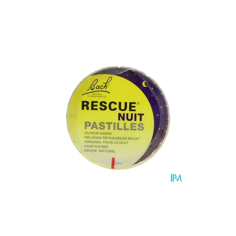 RESCUE NUIT PASTILLE CASSIS 50G