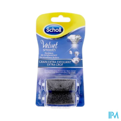 SCHOLL RECH VELV SMOOTH EXT EXFOL2