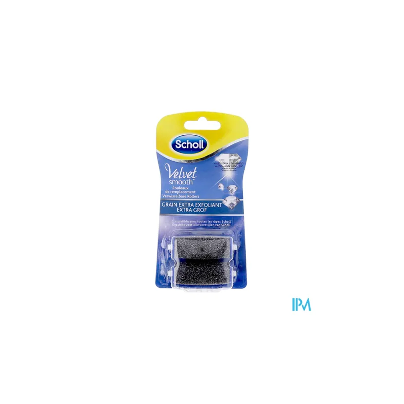 SCHOLL RECH VELV SMOOTH EXT EXFOL2