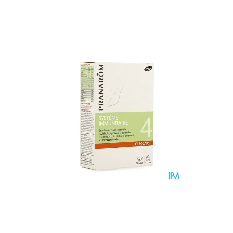 PRANAROM OLEOCAPS+4 IMMUNITE CAP30