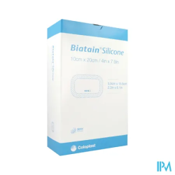 BIATAIN ADH SILICONE 10X20CM 10