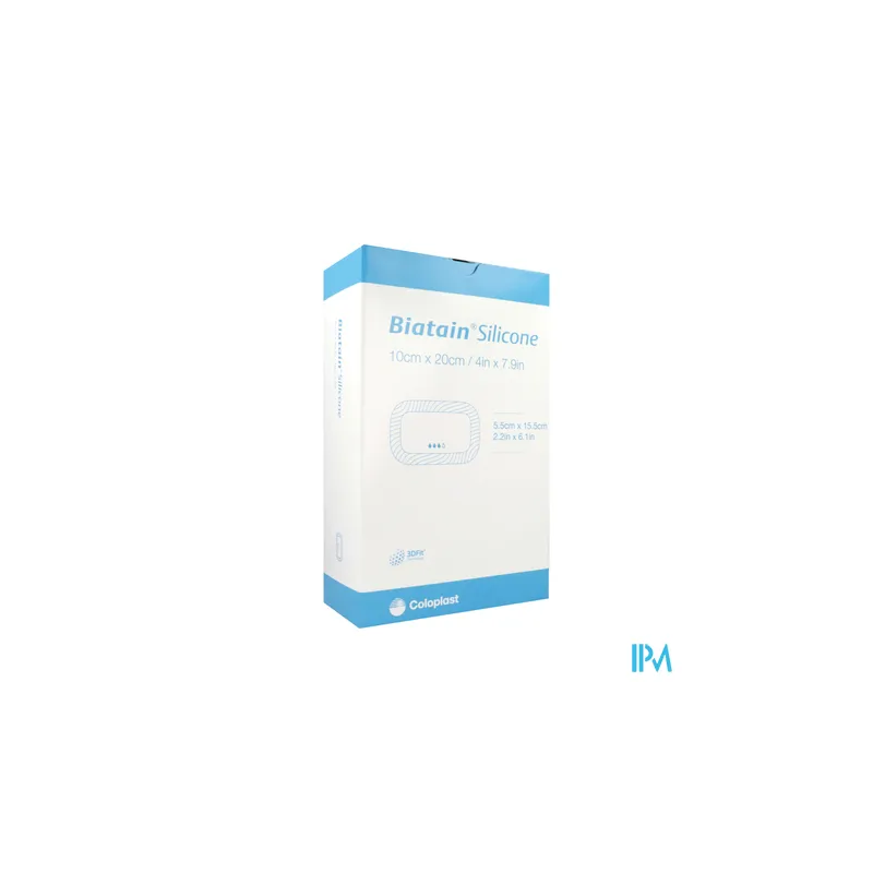 BIATAIN ADH SILICONE 10X20CM 10