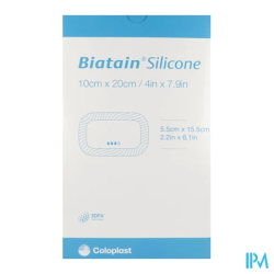 BIATAIN ADH SILICONE 10X20CM 10