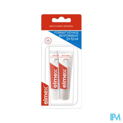 ELMEX DENT PROTECT CARIE 12ML X2