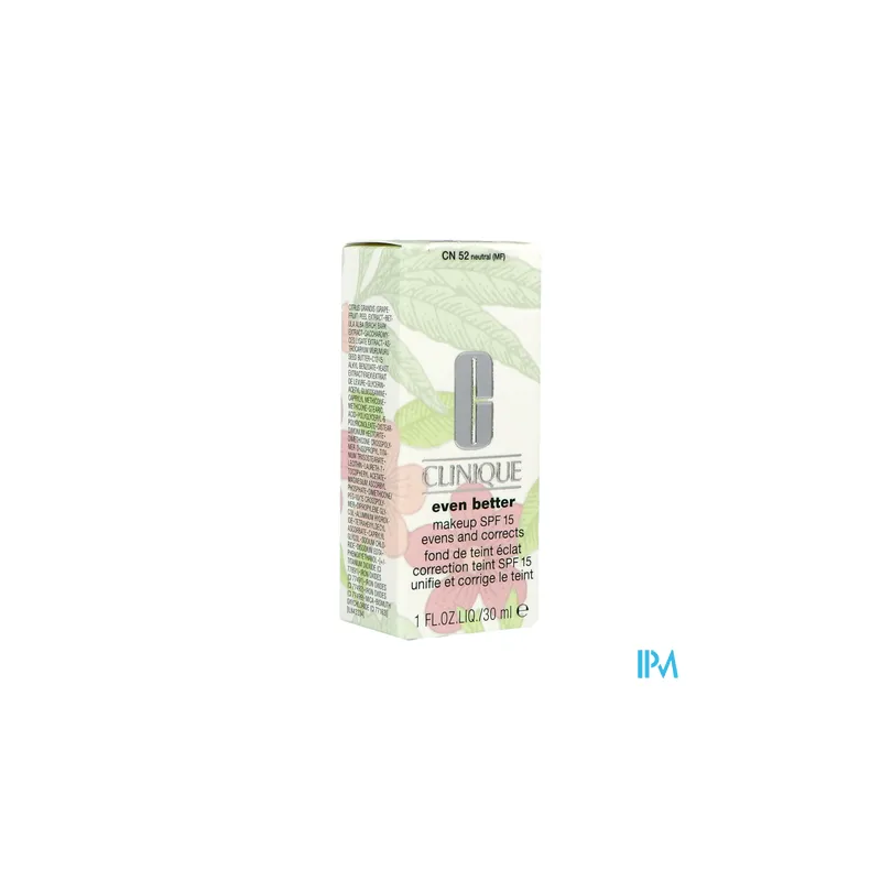 Clinique fdt eclat spf15 n52 30ml - La Grande Pharmacie