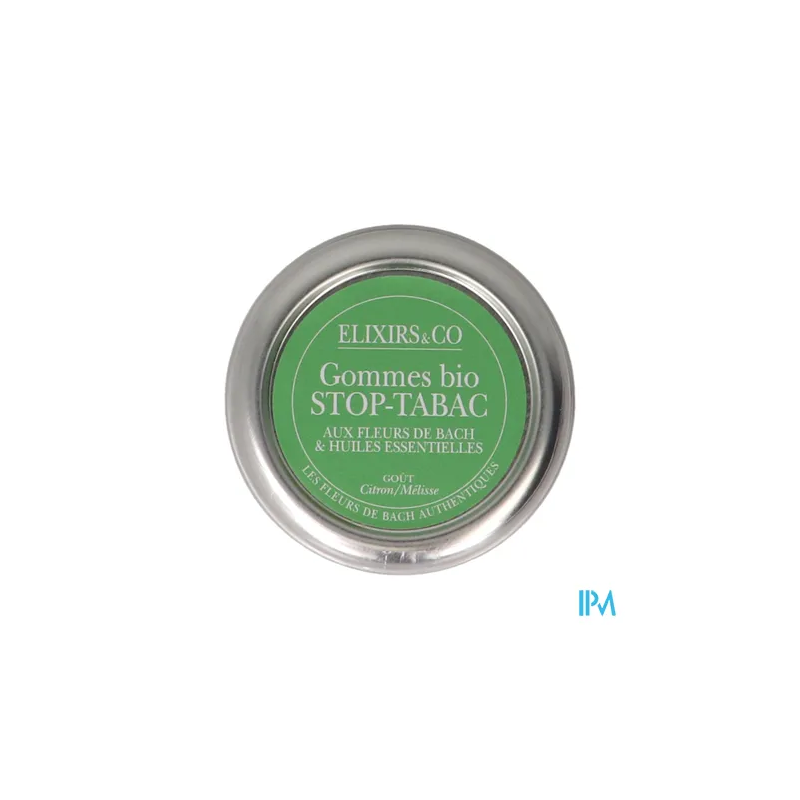 Elix co stop tabac gomme bio 45g - La Grande Pharmacie