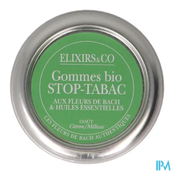 Elix co stop tabac gomme bio 45g - La Grande Pharmacie