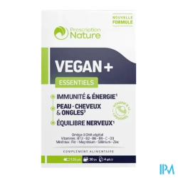 Prescription nat vegan gelul 120 - La Grande Pharmacie